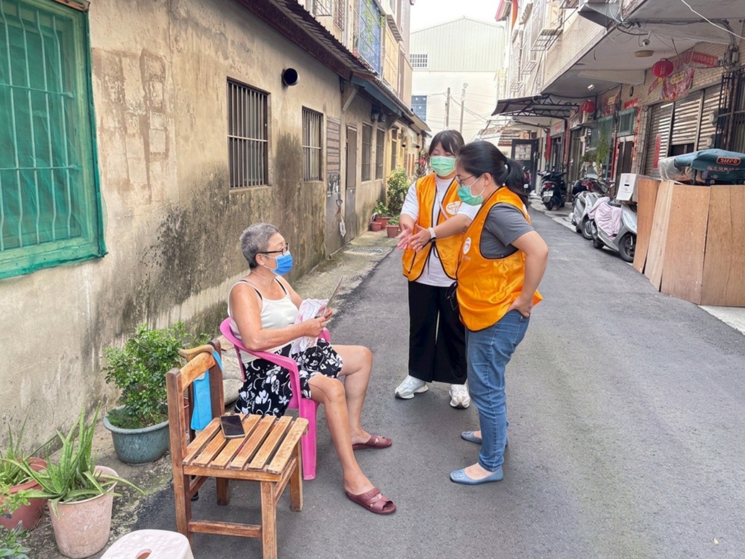 送餐服務與長輩日常陪伴